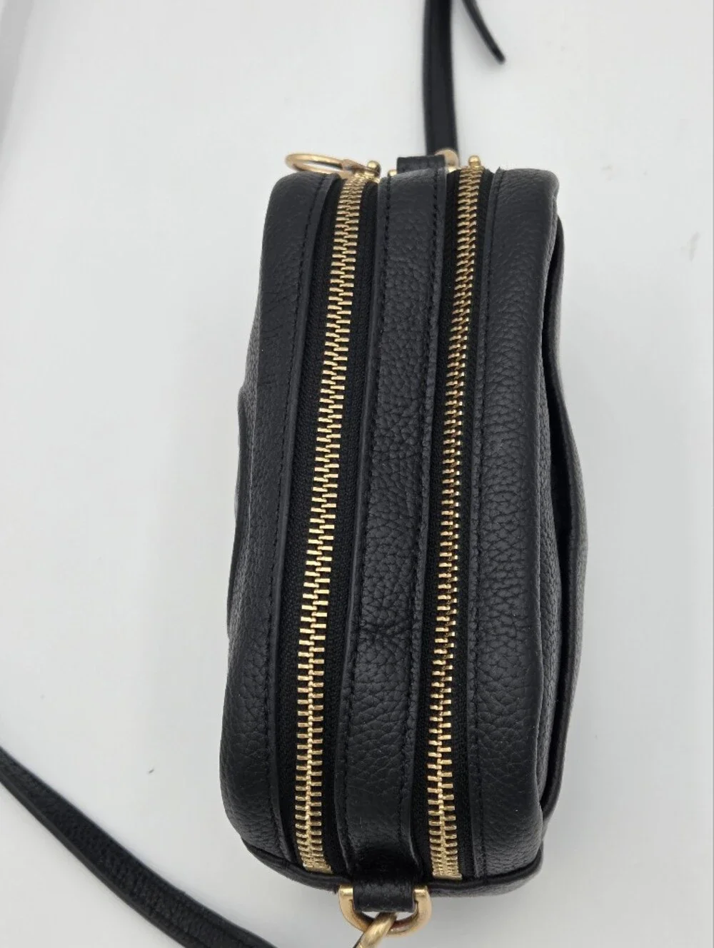 Tory Burch Perry Bombe Mini Bag In Black